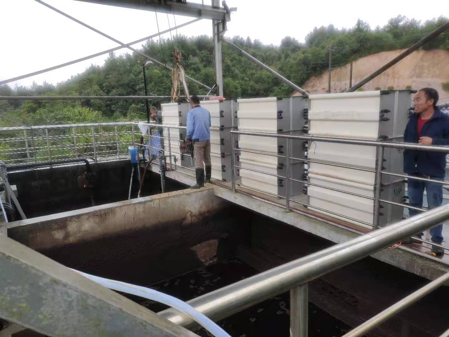 湖南某垃圾渗滤液废水处理